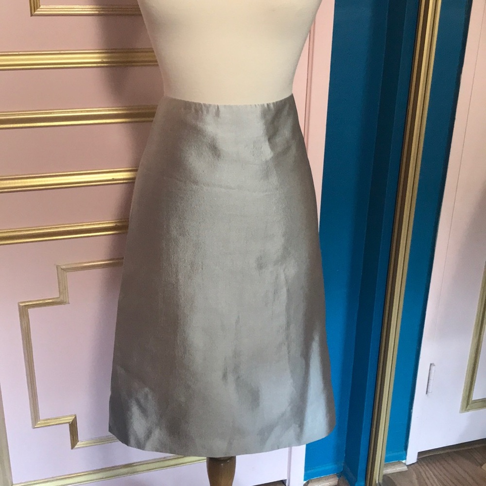J Crew Silk Skirt